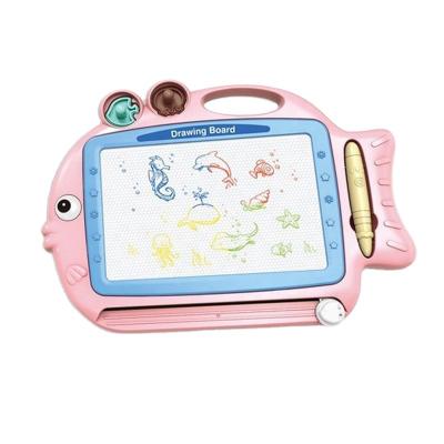 China Factory Eco-friendly Material Mini Plastic Baby Children Kid Educational Magnetic Drawing Writing Board With Pen for sale