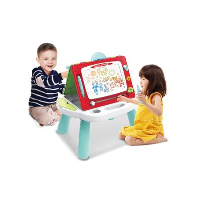 China Good Quality Plastic Educational Toys Double Magnetic Drawing Board Children Side Enrollment Boards for sale