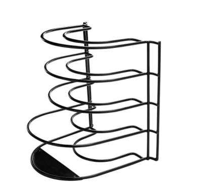 China Viable Buffet Pantry Pan and Pot Lid Organizer Rack Holder for sale