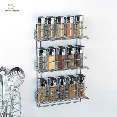 China China Sustainable Hot Sale Eco-friendly Natrual Spice Bottle Rack, Spice Jar Rack, Spice Rack for sale