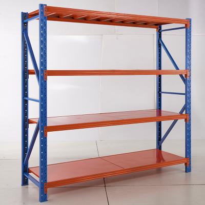 China Prefab Steel Structure Warehouse Shelf Auto Parts Warehouse Light Duty Racking for sale