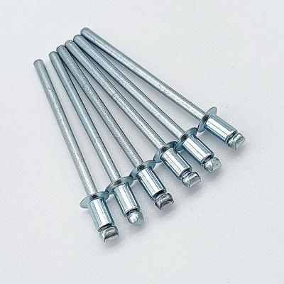 China China Blind Steel Open Type Rivet Countersunk Double Head Blind Rivet for sale