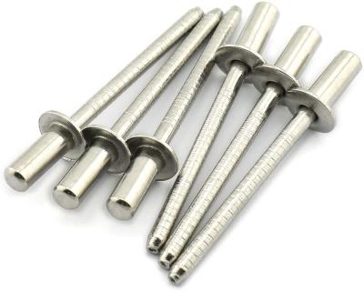 China Aluminum Blind Narrow Type Blind Rivets Custom Sealed Automobile Rivet Stainless Steel End Manufacturer for sale