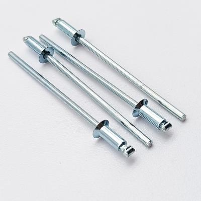 China Automobiles 2.4 * Carbon Steel 6.0 Open End Custom Blind Rivet Countersunk Head for sale