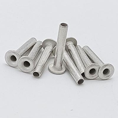 China PCB GROMMET RIVET FASTENER STEEL Material China Cold Roll Steel Grommets Hollow Out Tubular Rivet For PCB for sale