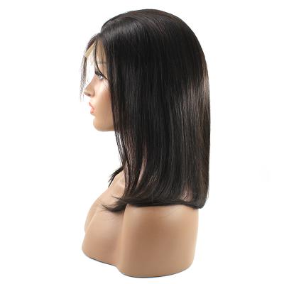 China 100% Hot Selling VIETNAM Human Hair BOB Transparent Lace Closure Wig Directly for sale