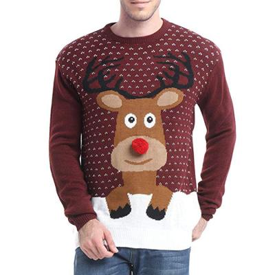 China Anti-Shrink Game Mens Drinking Ugly Christmas Sweater - Funny Christmas Sweater for sale