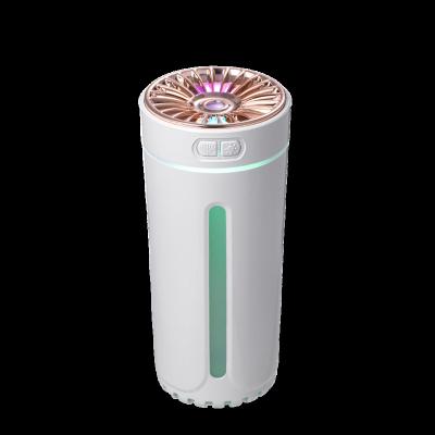 China Car Hot Sale Mini Cup Mist Aroma Home Humidifiers Air Aromatherapy Humificadores With Light 260 300ml Rechargeable Wireless Diffuser for sale