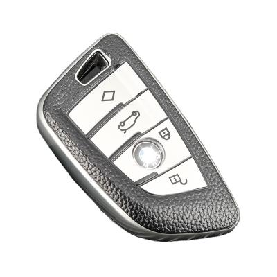 China Fit Perfectly Best Selling Car Accessories Soft TPU Button Car Key Cover Case Cover For Bmw 5 3 Series 20 X1 X3 X4 Car Key Case good quality for sale