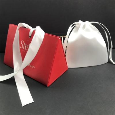 China Recyclable Custom Triangle Cardboard Small Rigid Box For Bulk Bracelets And Bangles Jewelry/RP Packaging for sale