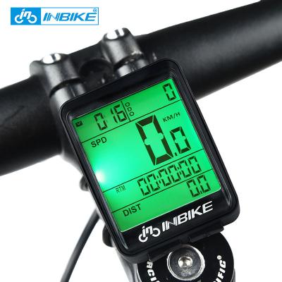 China INBIKE Wireless Tachometer Bicycle GPS Training Equipment Waterproof Bike Computer for Road Bike and MTB 44*6*15mm for sale