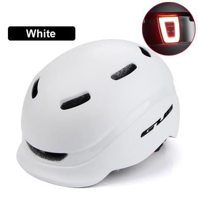 China Taillight Design Factory Directly Sell Adult Men Full Covered Bicycle Helmet Rain Cover Bike Helmets for sale