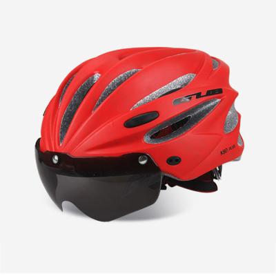 China Breathable Universal Helmet Mtb Mountain Folding Bike Helmet For Safe Riding During Night for sale