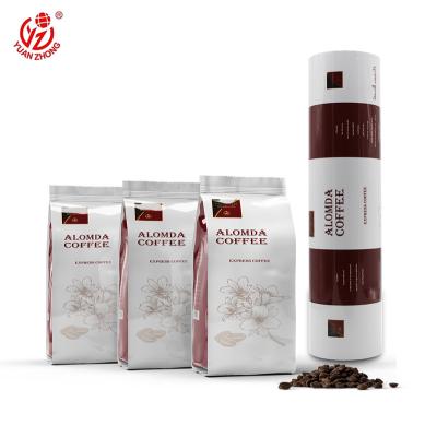 China High Quality Custom Good Price Water Soluble Coffee Bean Packaging /Food Grade Printing Plastic Package Film For Coffee for sale