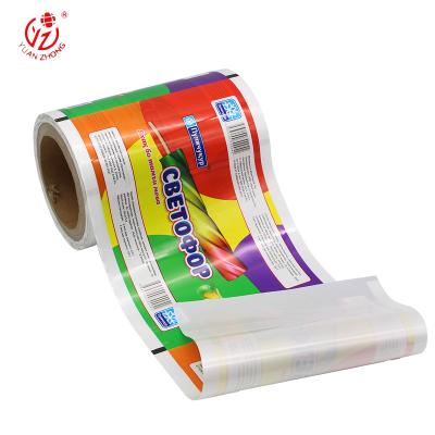 China High Quality Good Price Moisture Proof Custom Design Packaging Printing Ice Cream Sheet / Popsicle Plastic Roll for sale