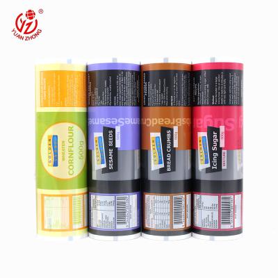 China Custom Printed Food Grade Moisture Proof Bag BOPP Plastic Sealed Packaging Film Roll for sale