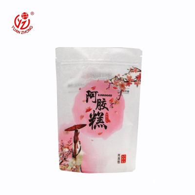 China Custom Printing Moisture Proof Lamination Food Packaging Plastic Bag Zipper Lock Stand Up Pouch for sale