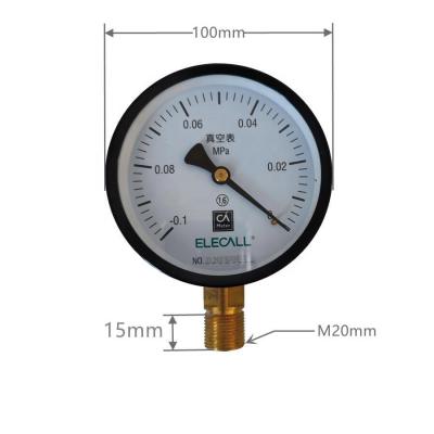 China General high pressure vacuum measurement of -0.1/60MPA for sale