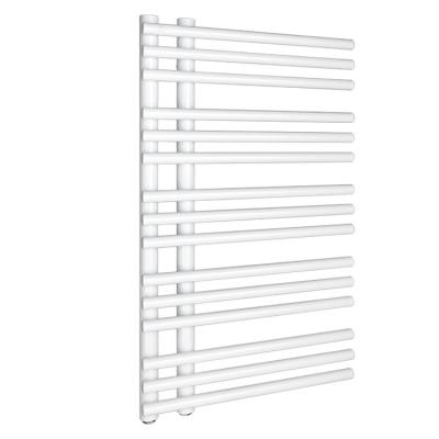 China New Design Heater AVONFLOW Towel Rail Towel Radiator White Bath Towel Rack With Hot Water for sale