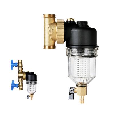 China Hotels Boiler Magnetic Water Filter 22mm For Central Heating Boiler 12000 Gauss Heating System Filter for sale