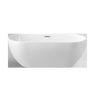 China Hot Selling Bathtub Bathroom Modern Artificial Stone Freestanding Bathtub for sale