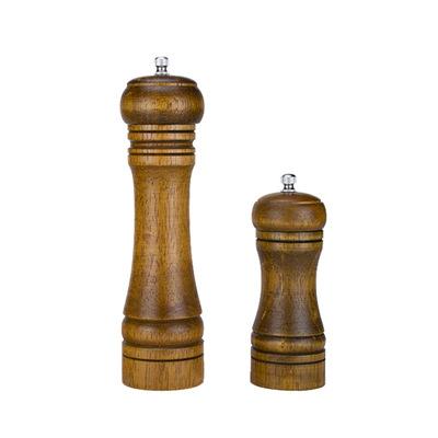 China Viable High Quality Hand Tools Kitchen Spice Design Salt Pepper Grinder/Wood Grinder Sea Salt for sale