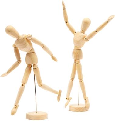 China Wooden Movable Wooden Peg Dolls Human Body China Toy Body Model for sale