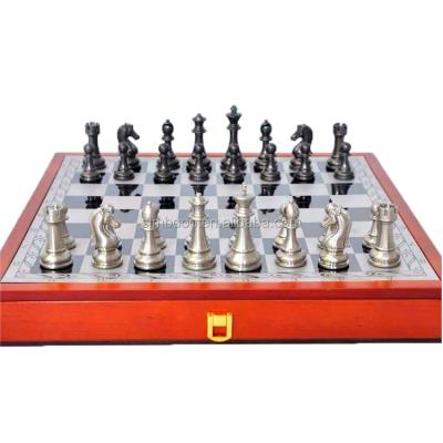 China Education; High Quality Fun Metal Chess Pieces for sale