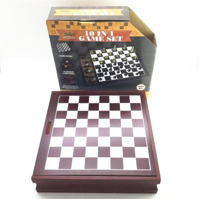 China High-Grade Home Game Custom Design Professional Wooden Chess Set For Home Game for sale