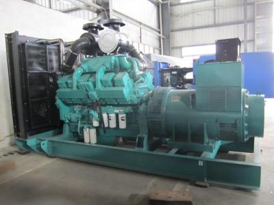 China Cummins Diesel Genset Water Cooled 600KW / 750KVA Cummins KT38-GA for sale