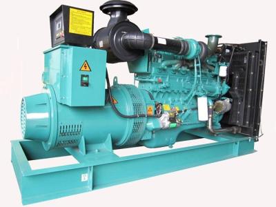 China Power Cummins Diesel Generator 280KW / 350KVA Open Skid 1500RPM Generator for sale