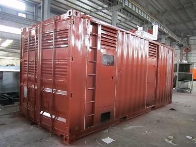 China Behälter-Dieselgenerator KT38-GA trieb 750KVA, containerisierten Generator an zu verkaufen