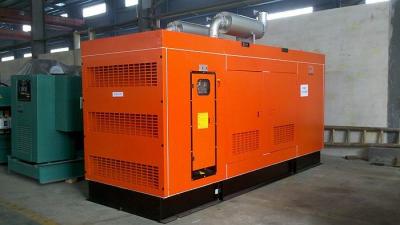 China 400/230V 50Hz 3 Werbungs-Generator der Phasen-schalldichter Dieselgenerator-500KVA zu verkaufen