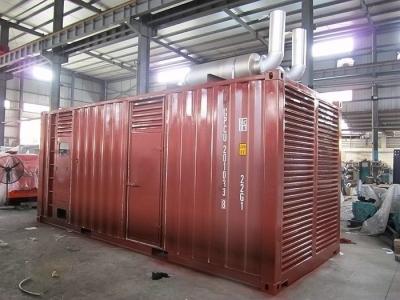 China 600 KW Cummins Diesel Generator With Container Design 1500RPM 3 Phase 4 Pole for sale