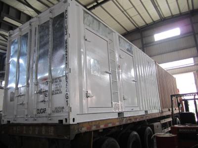 China 720 Kw Soundproof Containerized Diesel Generators For Construction Site for sale