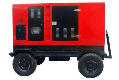 China 50 KW  Mobile Electric Generator 3 Phase 400 Volt Emergency Power Supply for sale