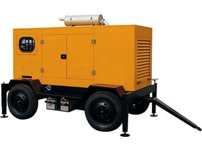 China Mobile Electric Generator Yuchai Electronic Injection Fuel System Powered 80KW for sale