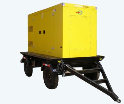 China Yuchai 250KVA Electric Diesel Generator Silent Type With 4 Wheels for sale