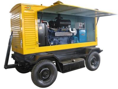 China Mobile Electric Generator Set 375KVA  With Soundproof Canopy for sale