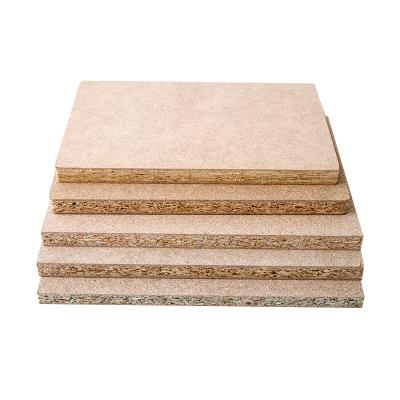 China Environmental Friendly 12mm 16mm Chipboard Particle Board 18mm Single Board For Cabinets And Decoration for sale