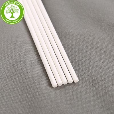 China Environmental protection Certification 3.2*76mm lollipop stick cake pop paper sticks for sale