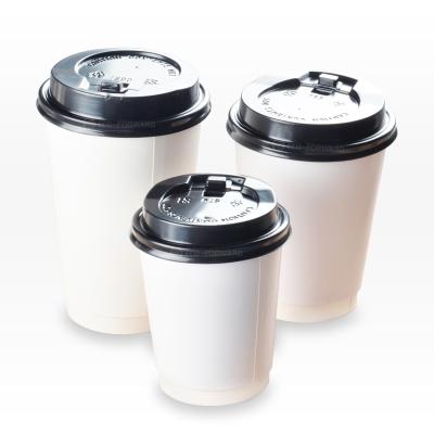 China High Quality Customized Disposable Printed Coffee Paper Cups Double Layer Single Materials Design Paper Cups for sale