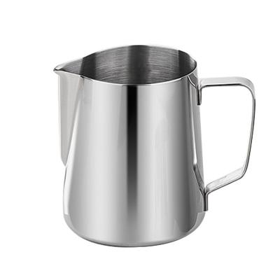 China Viable Hot Selling Milk Frothing Pitcher Jug Coffee Spoon Frother Steamer Cup Foam Making Stainless Steel for sale