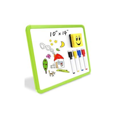 China School/Office/Home Teaching Custom Educational Toys Home School Children Color Frame Easel Mini Portable Dry Erase Desktop Board Board for sale