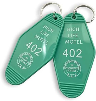 China 2022 New Promotion Gift 2022 Hotel Promotion Bag Hotel Bag Hotel Key Tag Custom White Key Chain for sale