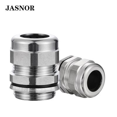 China Automation Equipment OEM European High Quality Rohs IP68 Stainless Steel Metal Explosion Proof Waterproof Cable Gland for sale