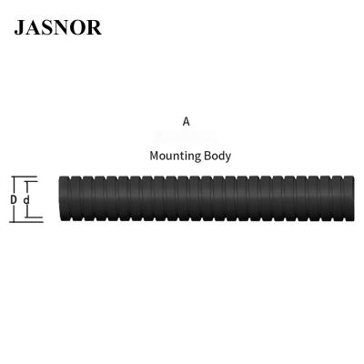 China PE Plastic Flexible Electrical Corrugated Conduit Insulated Flexible Pipe for sale