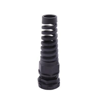 China Nylon Spiral Cable Glands And Plastic Spiral Cable Glands Protection Cable for sale