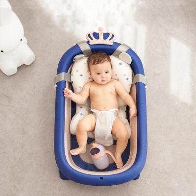 China Newest Kids Foldable Portable Baby Bath Tub Set Foldable Good Quality Lightweight Plastic Baby Tubs for sale