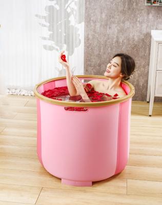 China Without Cover Factory Direct Selling Safe High Quality Low Price Folding Plastic Adult Bathtub for sale